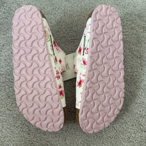 NWT Birkenstock Arizona Womens Blossom White Birko-Flo - Picture 6 of 9